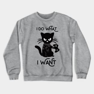 Cool Cat Love Gaming Crewneck Sweatshirt